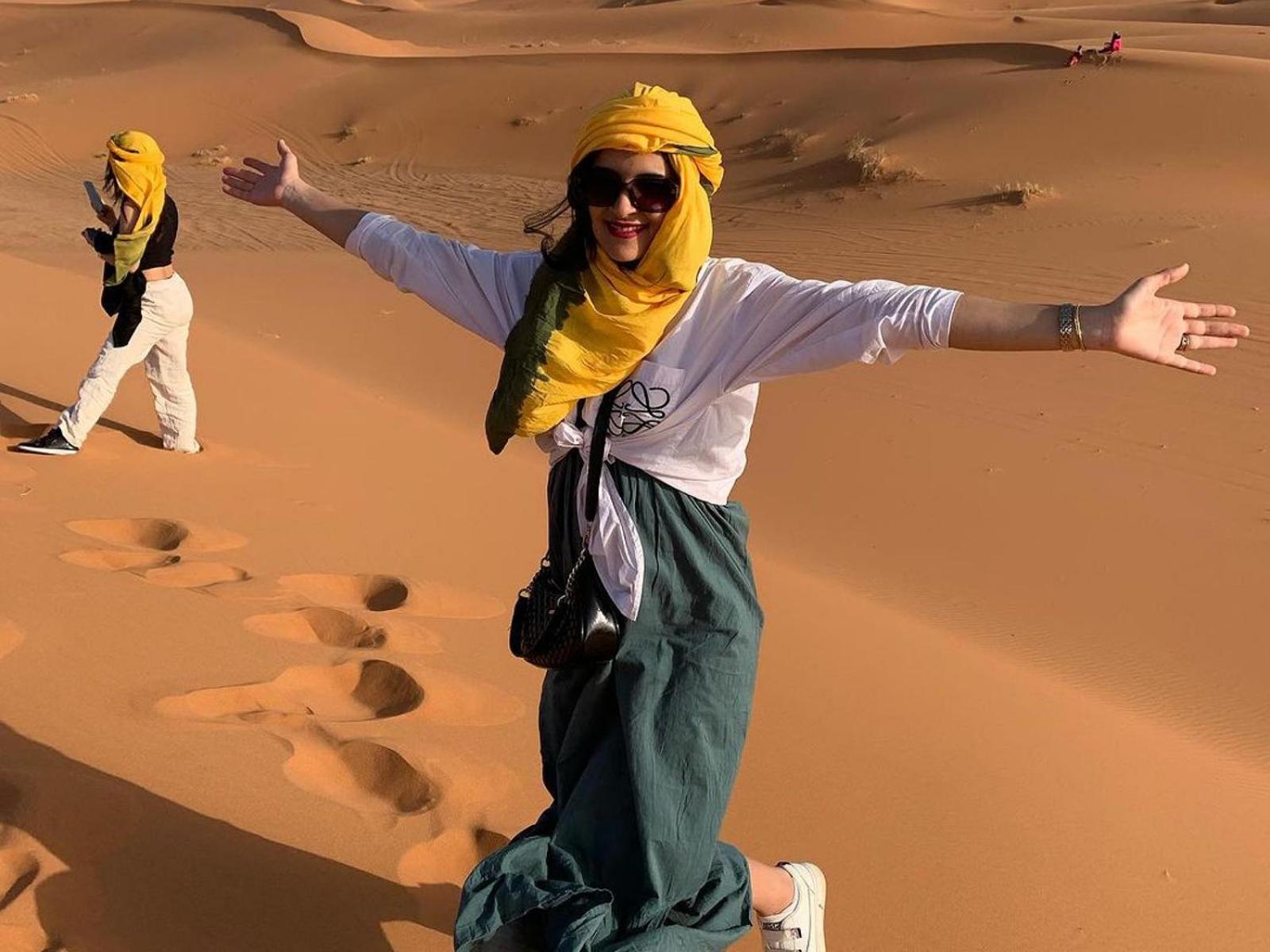 Zahra Luxury Desert Camp เมอร์ซูกา ภายนอก รูปภาพ