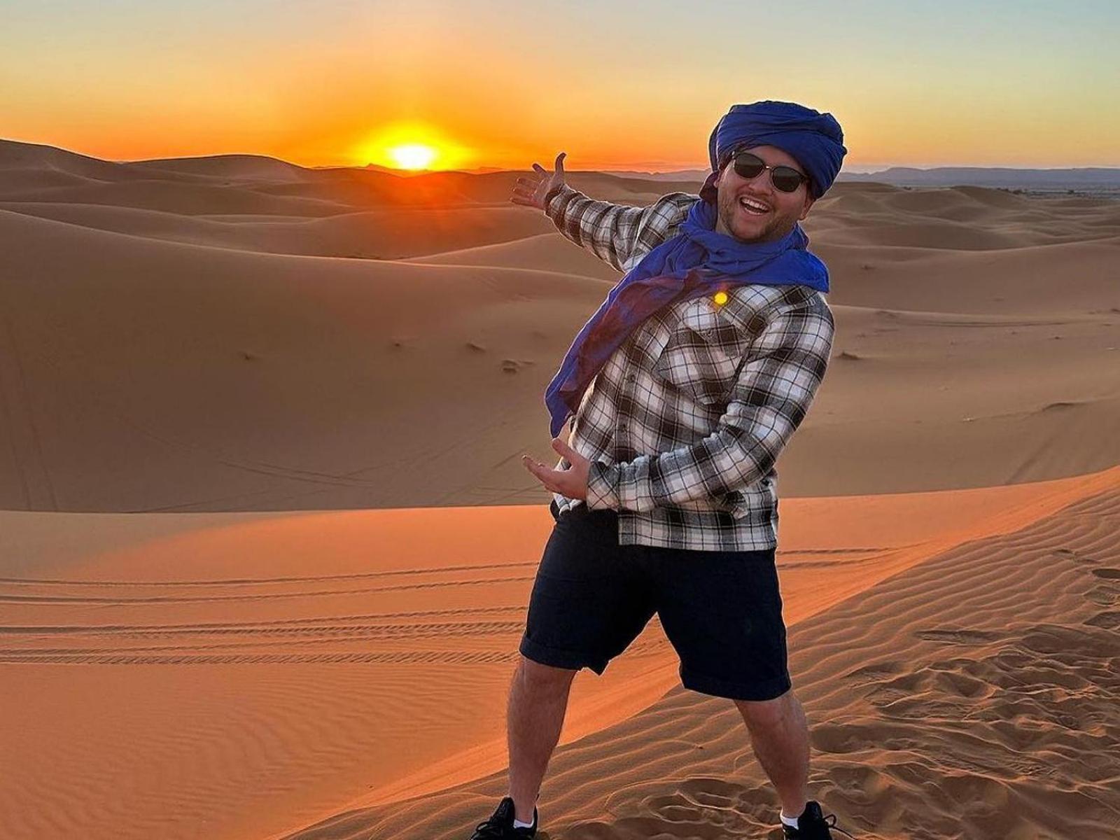 Zahra Luxury Desert Camp เมอร์ซูกา ภายนอก รูปภาพ