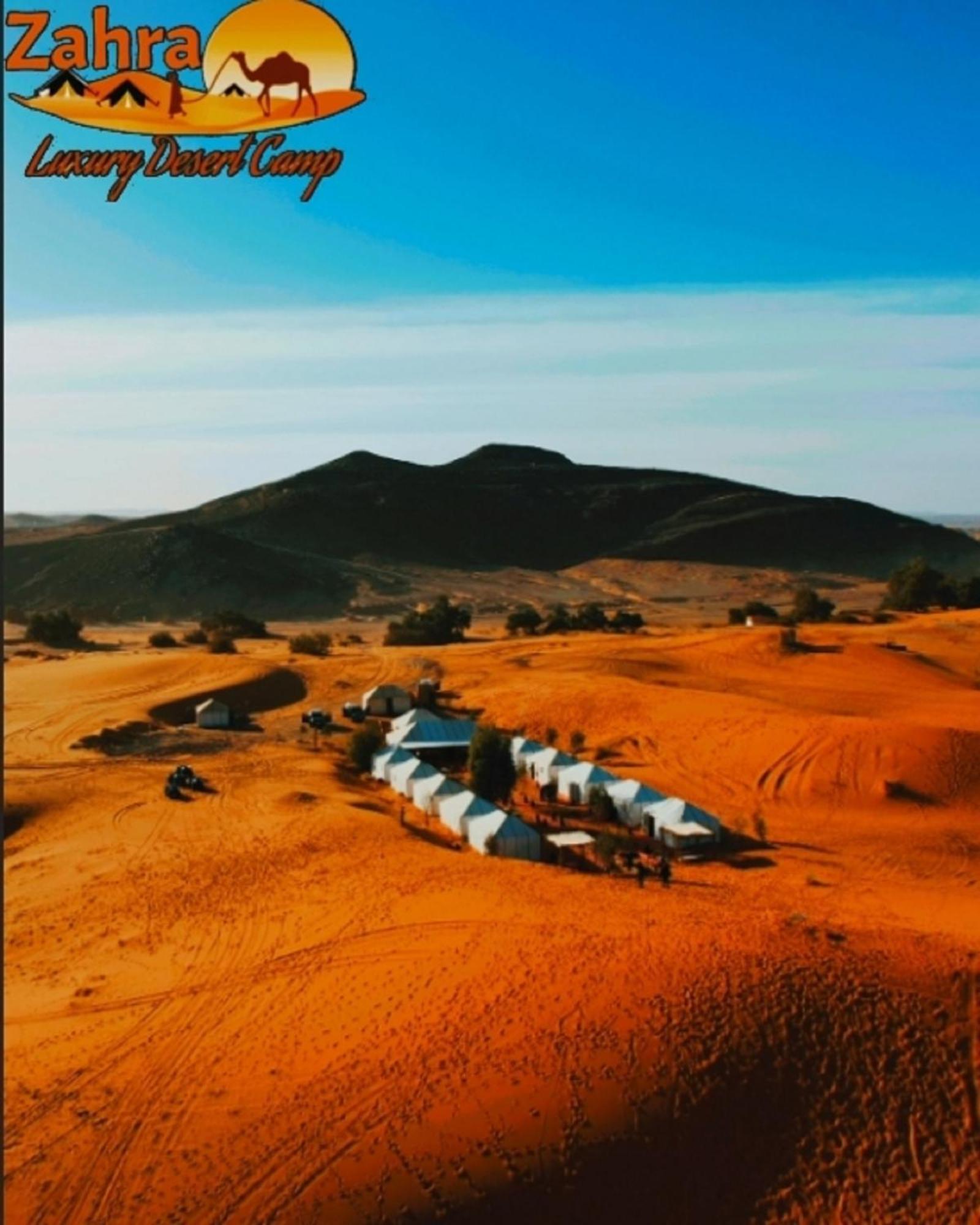 Zahra Luxury Desert Camp เมอร์ซูกา ภายนอก รูปภาพ